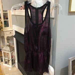 NEW Vintage Y2K Black Poppy Sleeveless Tank Top Blouse